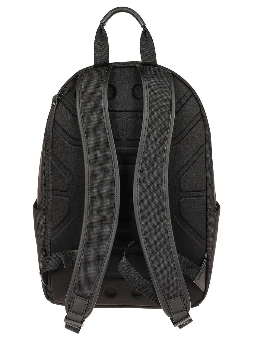 Premiata Zaino Black Nylon Backpack