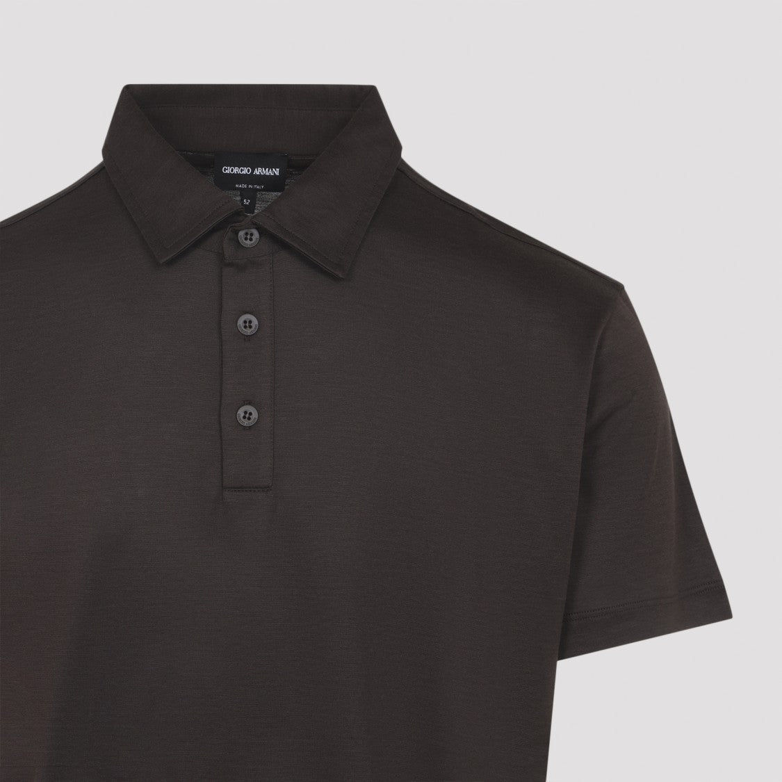 Giorgio Armani Cotton And Silk Polo