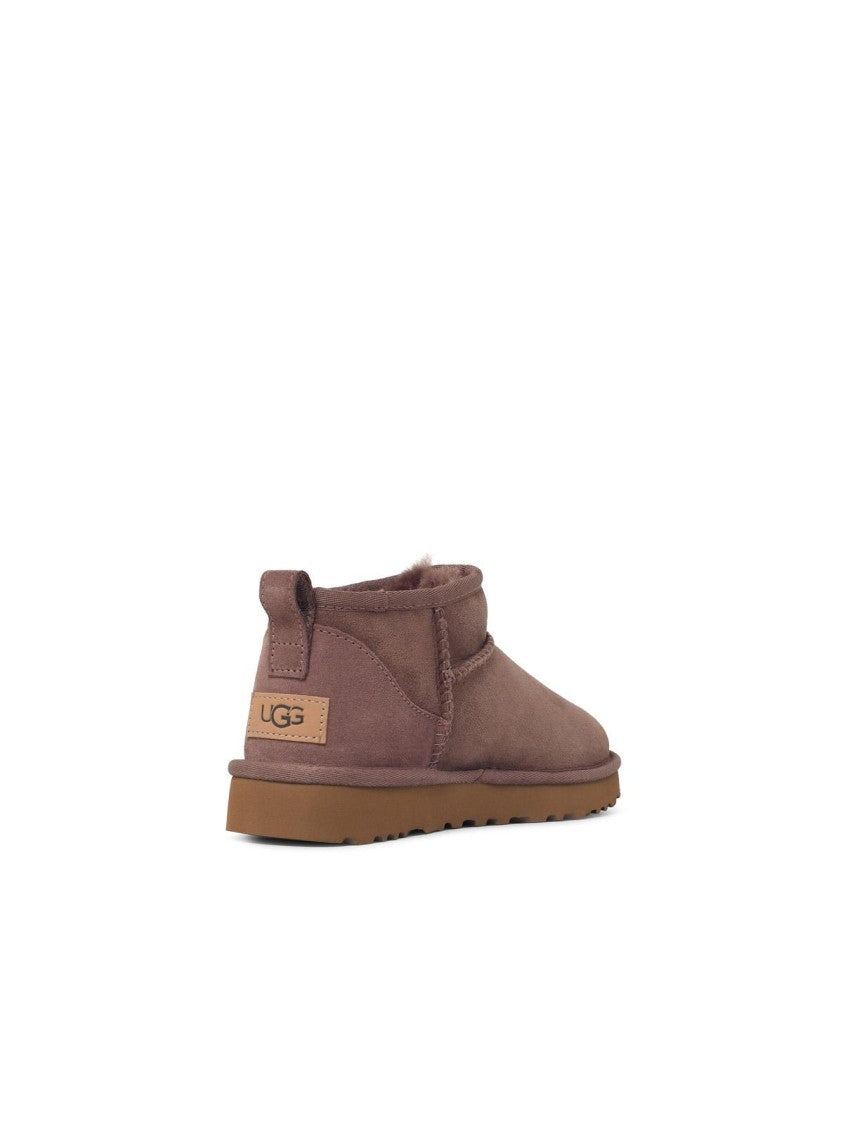 Ugg Portobello Classic Ultra Mini Back Pull Strap Suede Boots