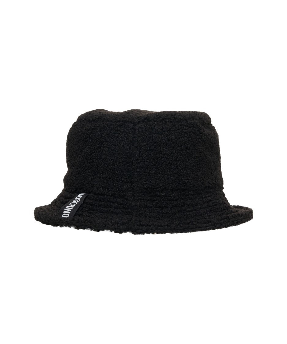 Moschino Faux Fur Bucket Hat