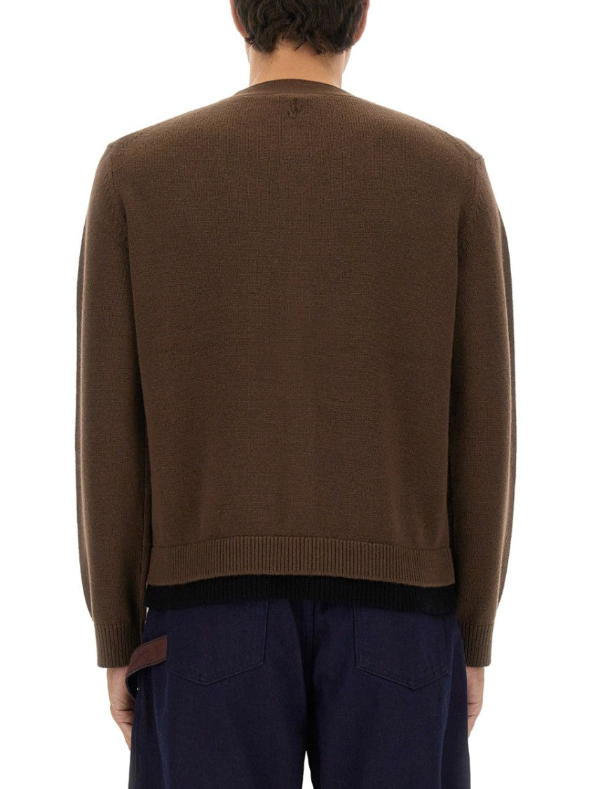 J. W. Anderson Contrasting Layered Cardigan