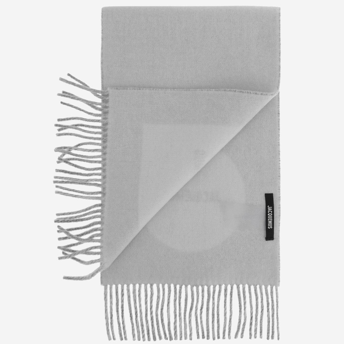 Jacquemus Wool Scarf With Logo