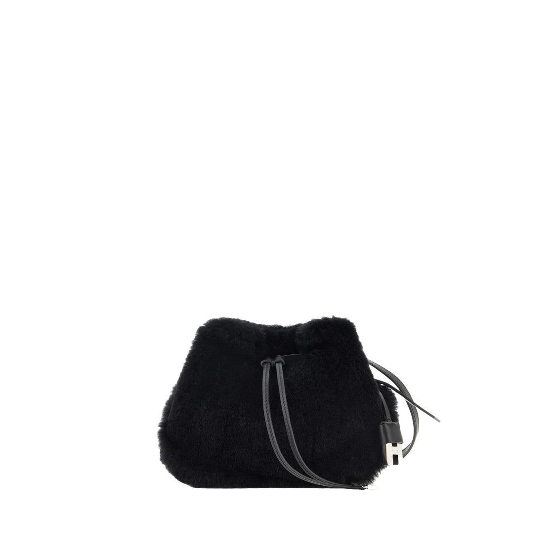 Hogan H01r Hocket Mini Shearling Shoulder Bag
