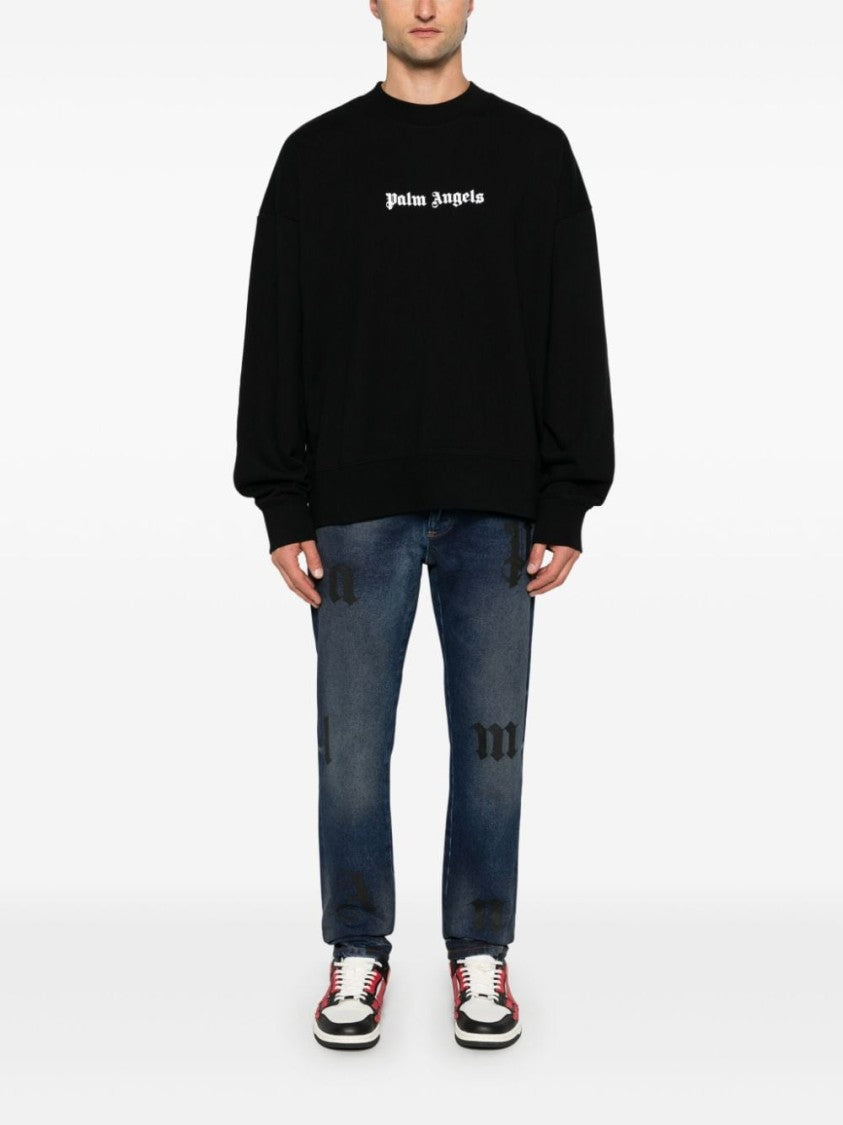 Palm Angels Sweatshirt With Logo
