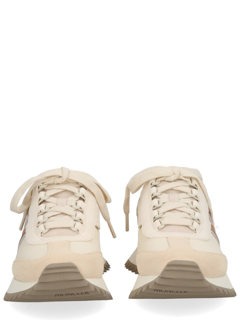 Moncler Pacy2 Leather Suede Zigzag Sole Sneakers