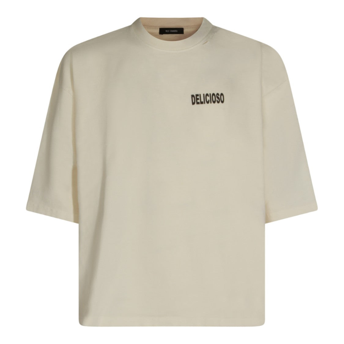 Willy Chavarria Loose-Fitting Short-Sleeved T-Shirt With Graphic Detail