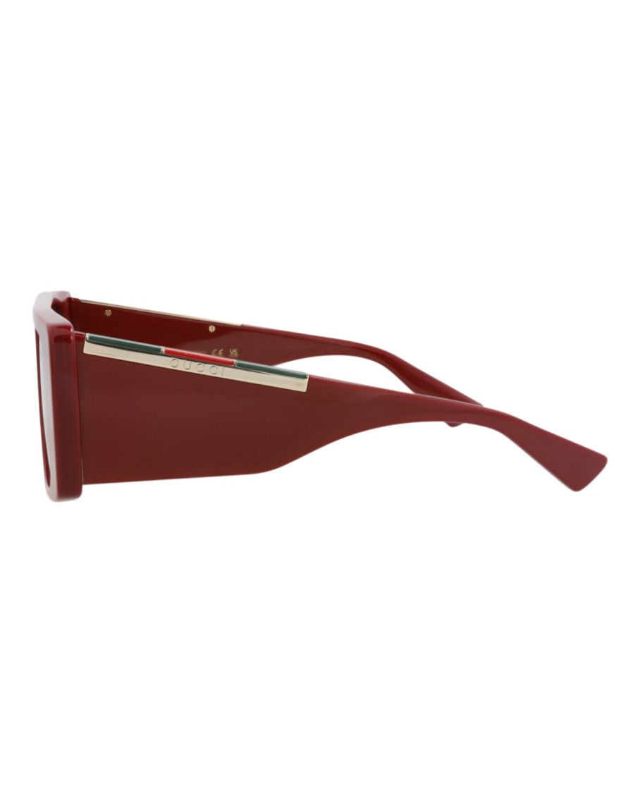 Gucci Square-Frame Recycled Acetate Sunglasses