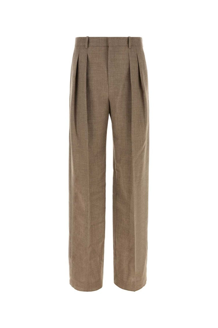 Saint Laurent Cappuccino Wool Pant