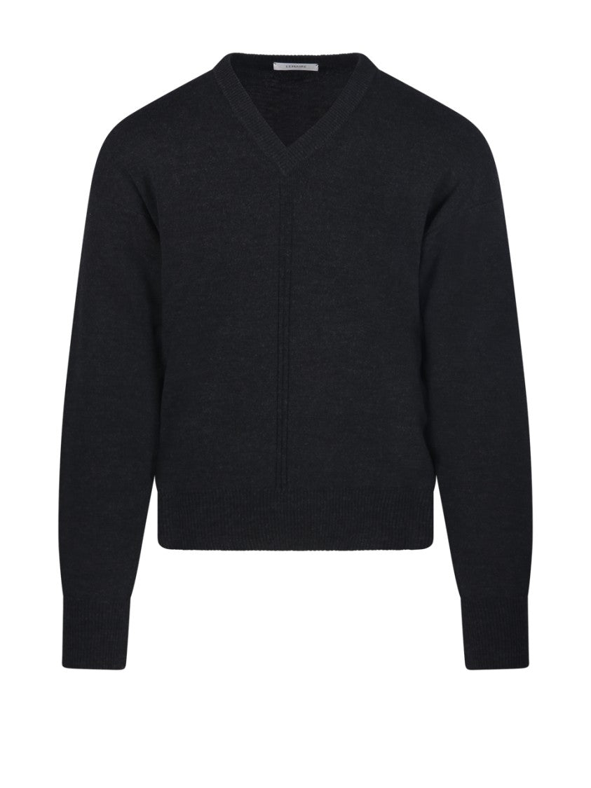 Lemaire Minimalist V-Neck Sweater