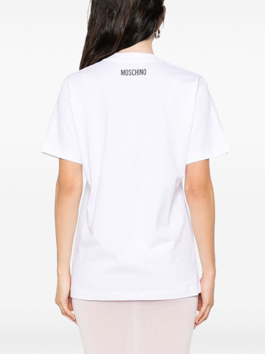 Moschino Short-Sleeved Crew Neck Top