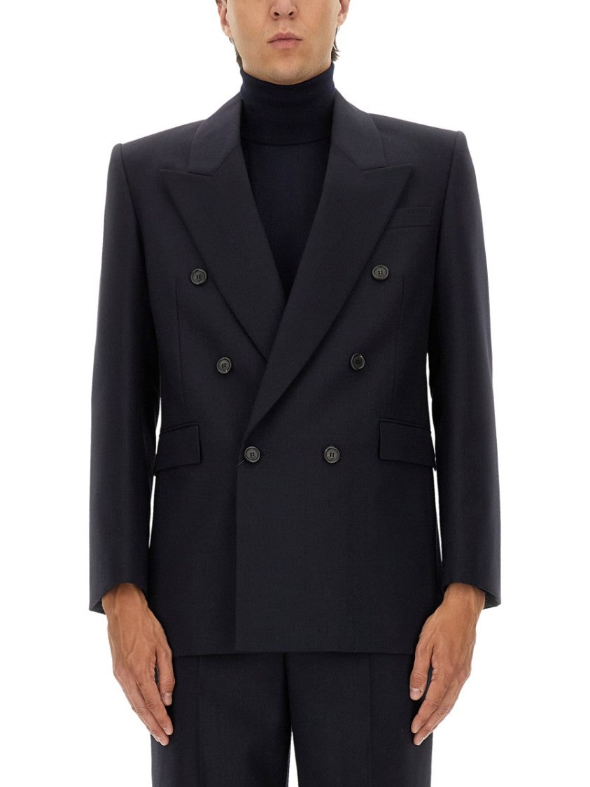 Saint Laurent Double-Breasted Wool Jacket