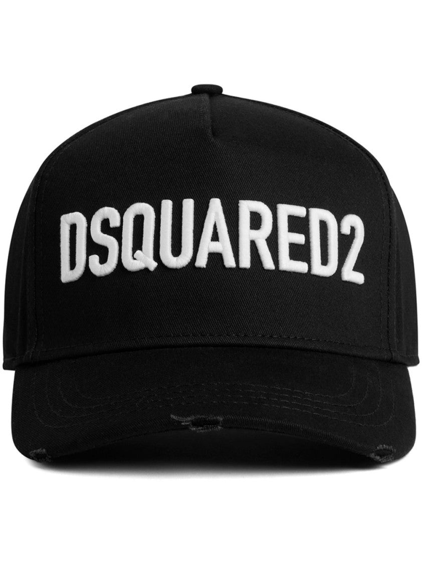 Dsquared2 Contemporary Black And White Baseball Cap