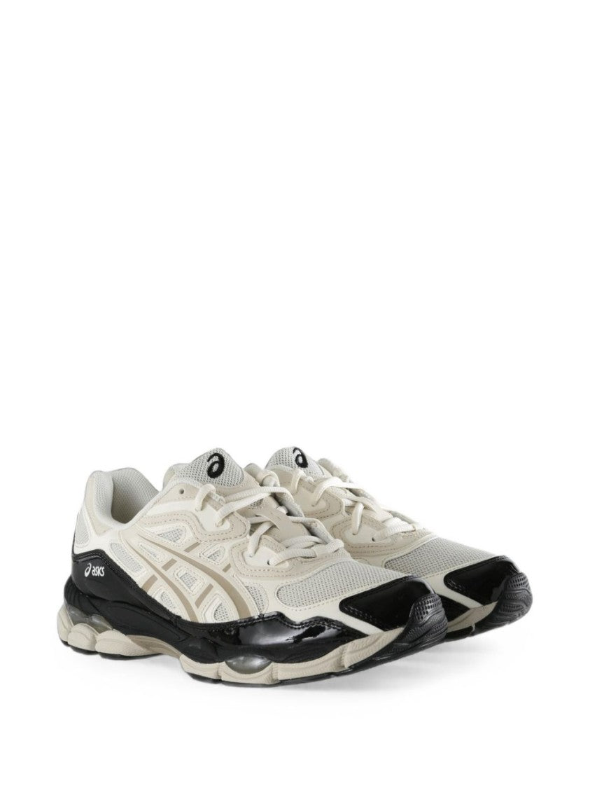 Asics Light Beige Subtle Branding Textured Sole Sneakers