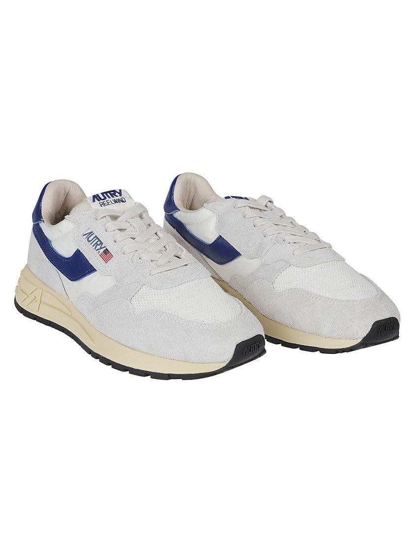 Autry Reelwind Suede Nylon Low Sneakers