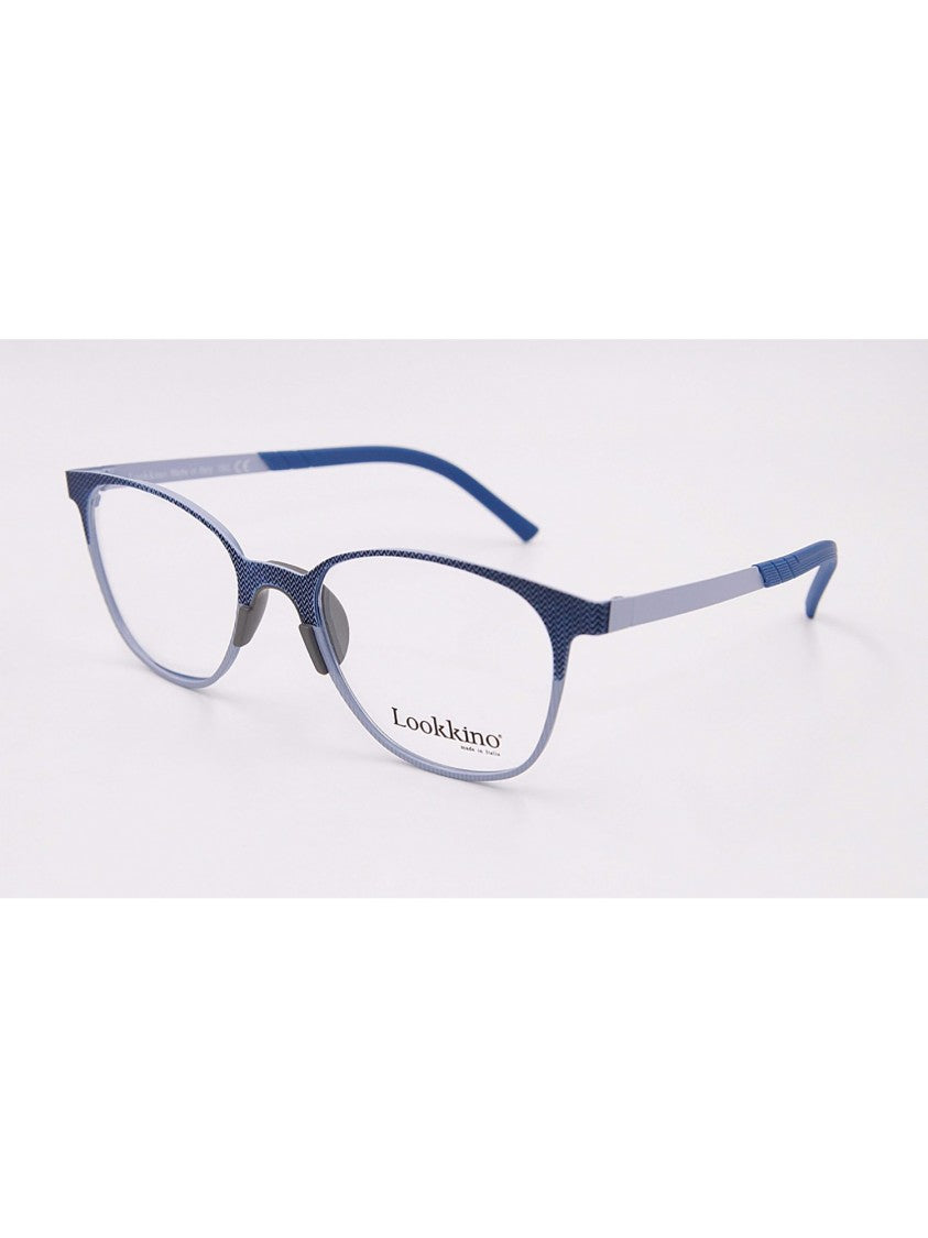 Lookkino Cat-Eye Optical Frames With Textured Blue Finish