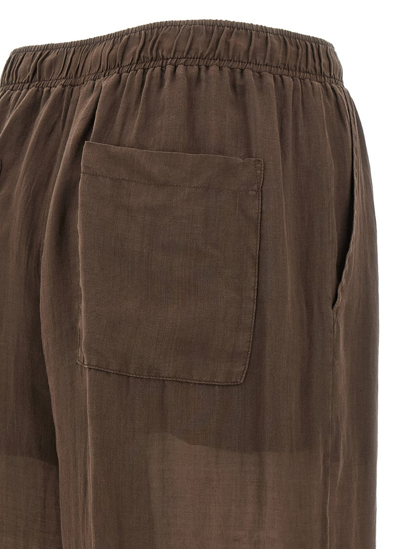 Nude Palazzo Pants