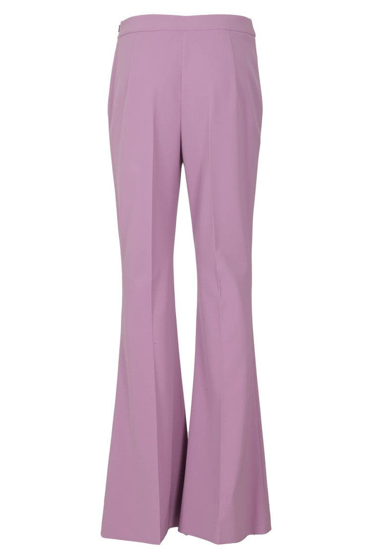 Boutique Moschino High-Waisted Flared Trousers With Tailored Silhouette