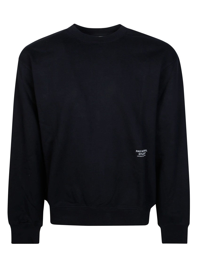 Pas Normal Studios Black Off-Race Sweatshirt