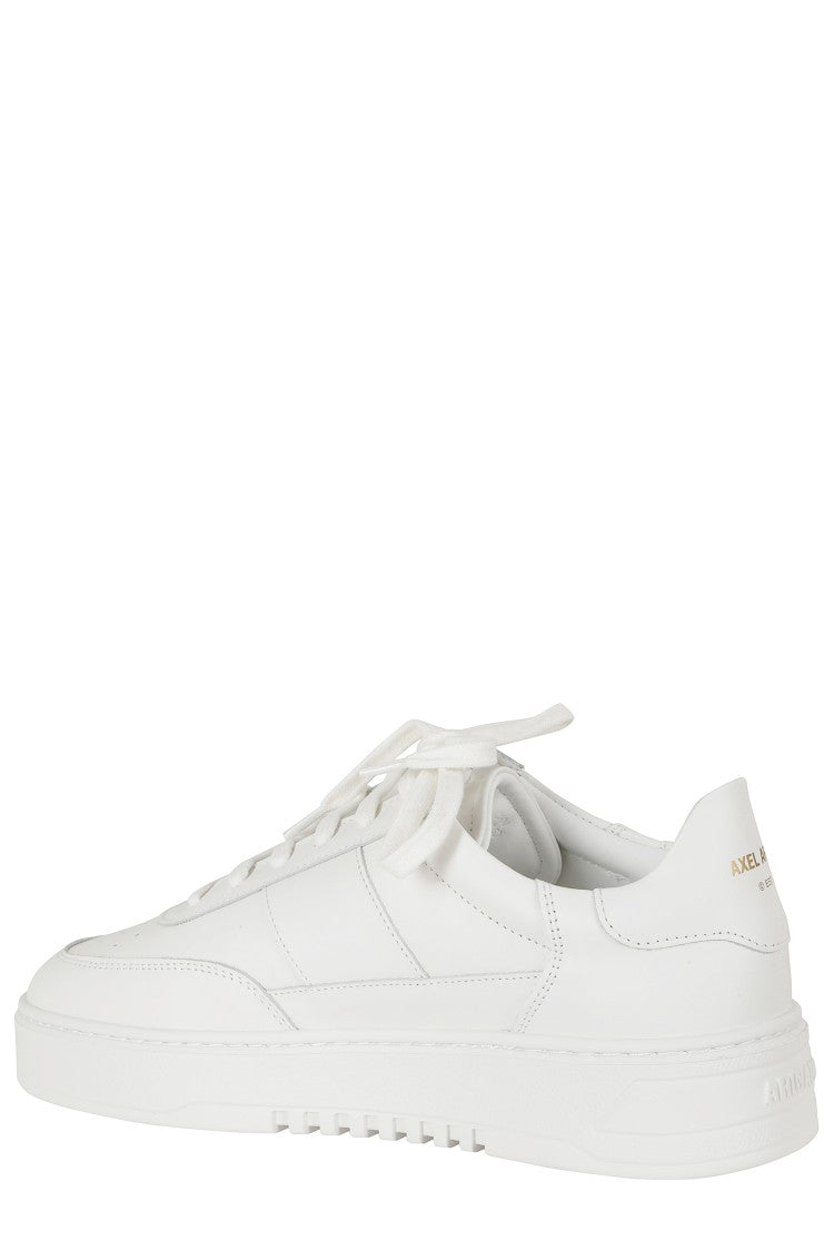 Axel Arigato Orbit Low-Top Vintage Leather Platform Sneakers