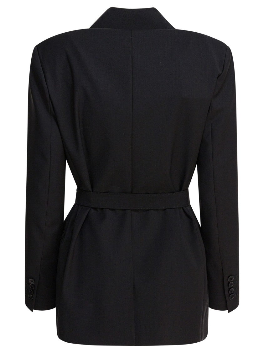 Max Mara Wool Canvas Blazer