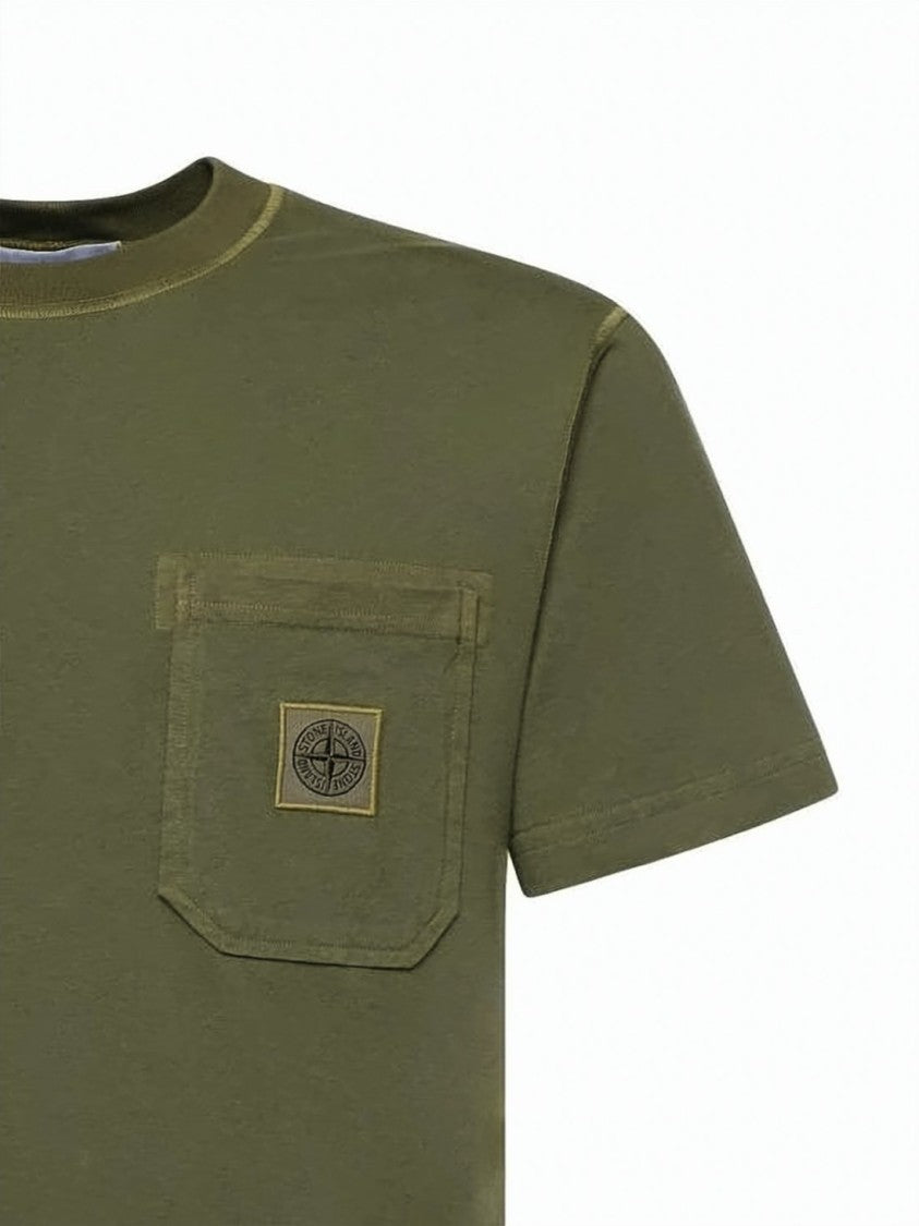 Stone Island Short-Sleeve Crew Neck T-Shirt