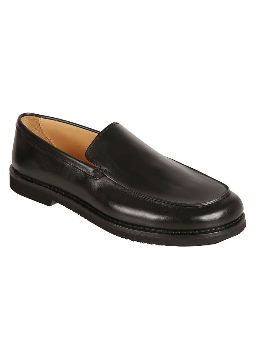 Premiata Minimalist Slip-On Horse Leather Shoes By Premiata