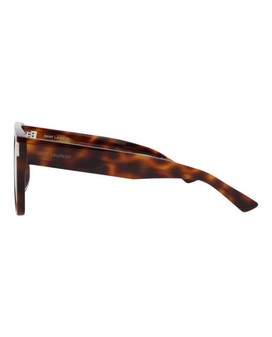 Saint Laurent Square-Frame Recycled Acetate Sunglasses