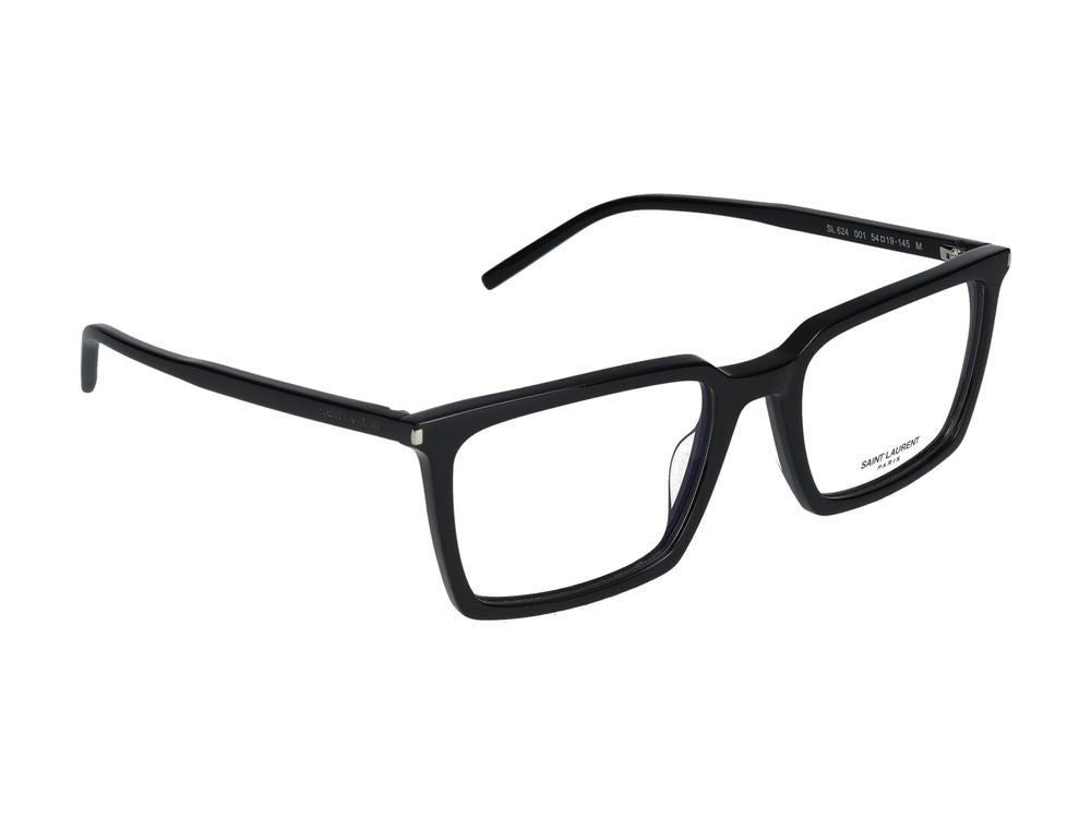 Saint Laurent Eyeglasses Sl 624 001 Black Black Transparent 54/19/145