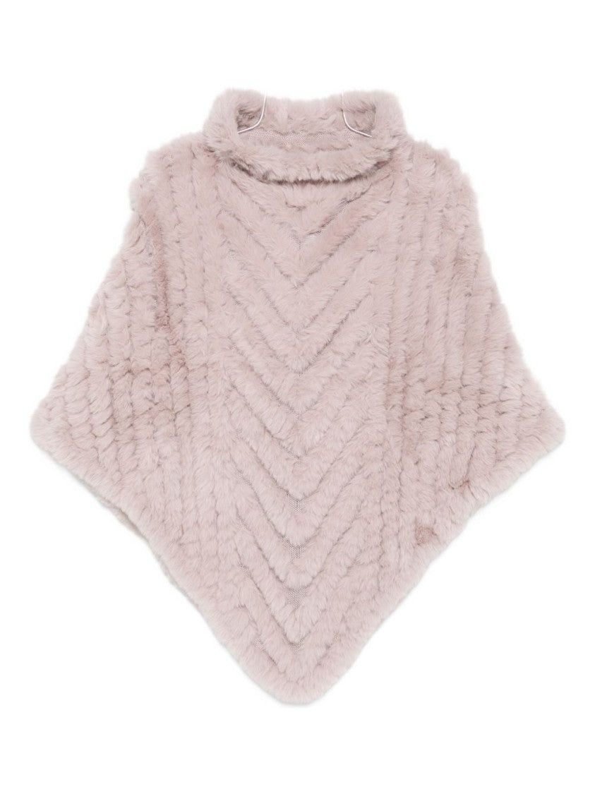 Liu Jo Poncho-Style Faux Fur Scarf