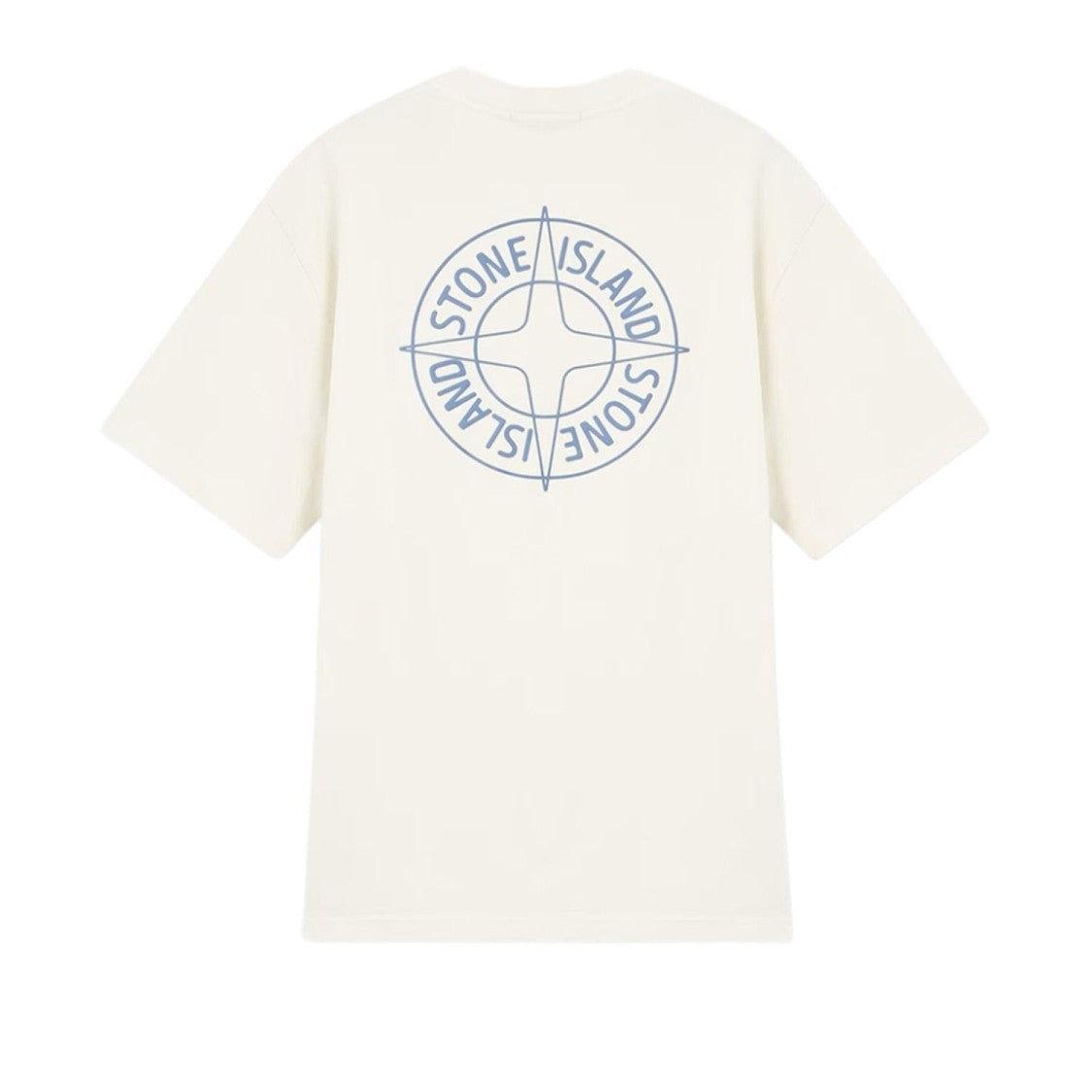 Stone Island Ivory  Cotton T-Shirt