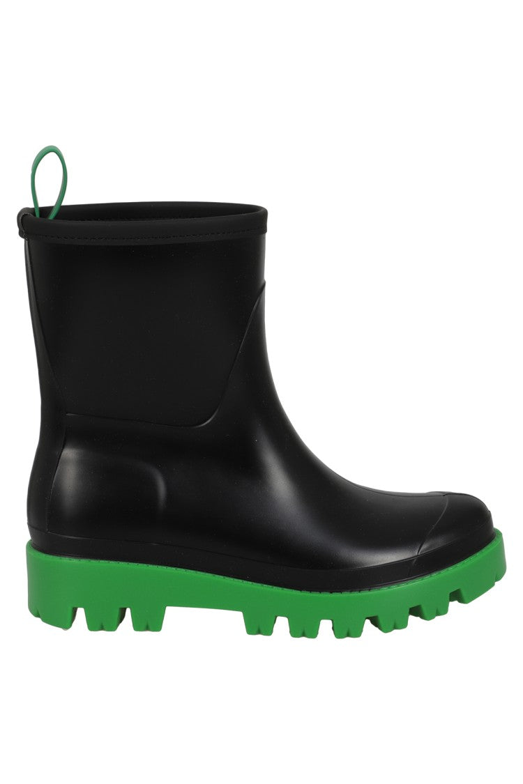 Gia Borghini Giove Rain Boot With Rounded Toe