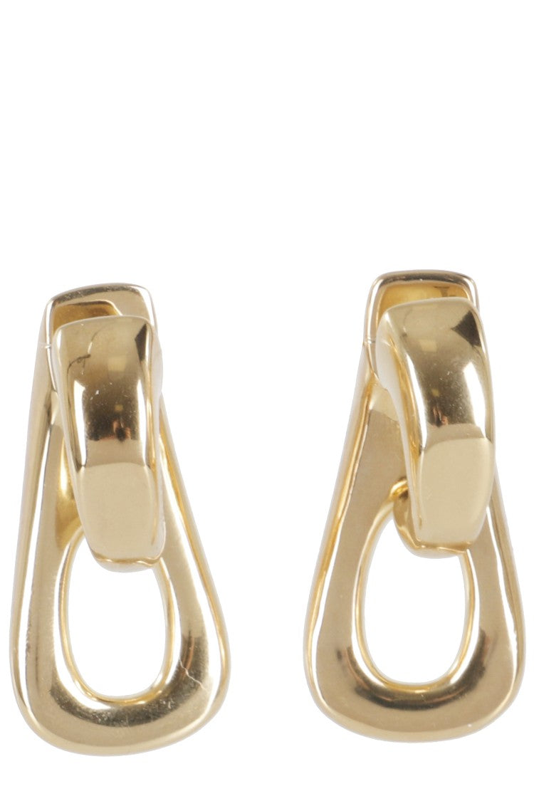 Rabanne Sculptural Gold Boucle D'oreille Earrings