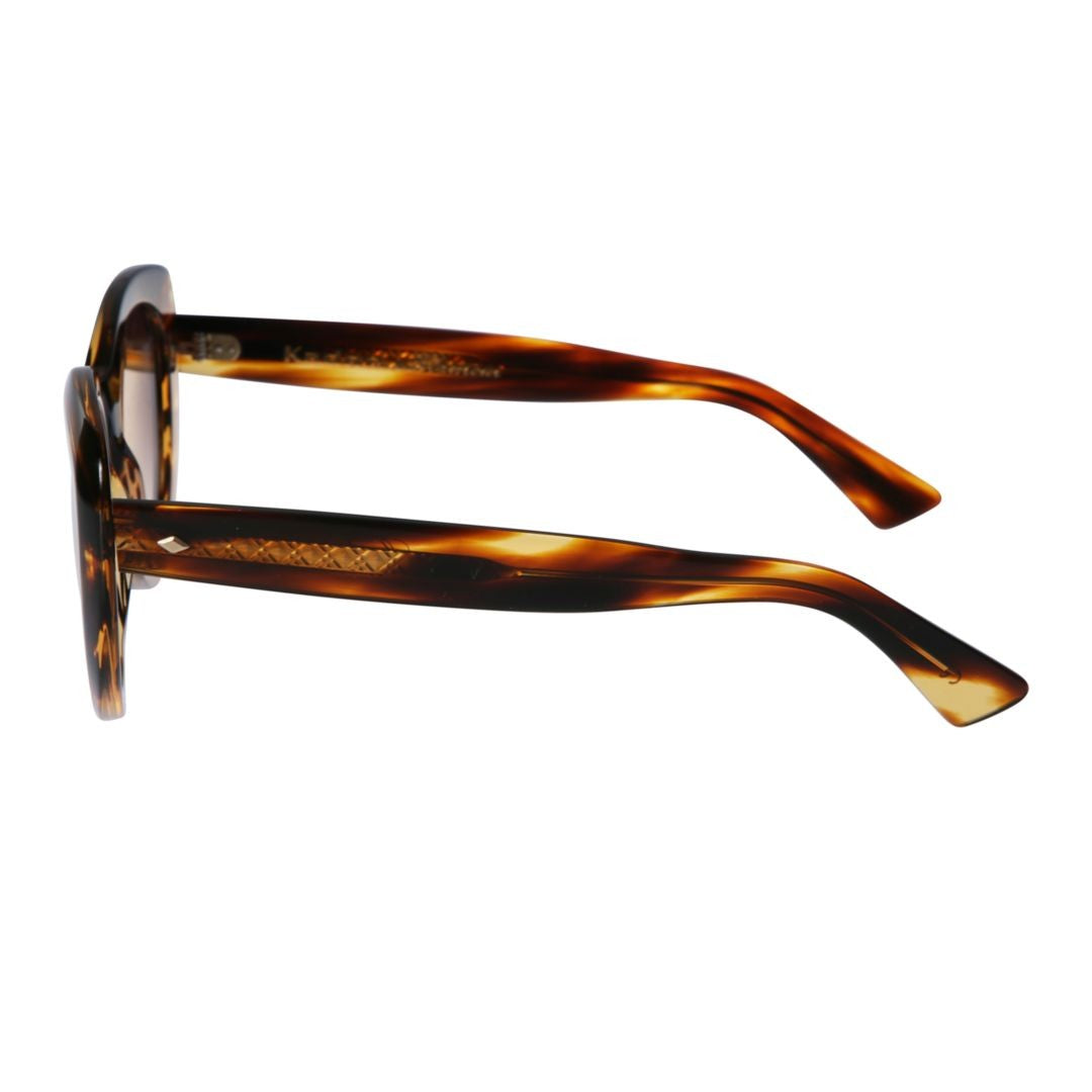 Kador Sophia Glamour Oversized Tortoiseshell Cat-Eye Sunglasses With Gradient Lenses