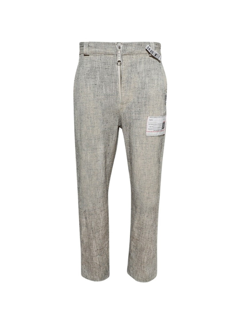 Maison Mihara Yasuhiro Amateur Sewn Slub Trousers
