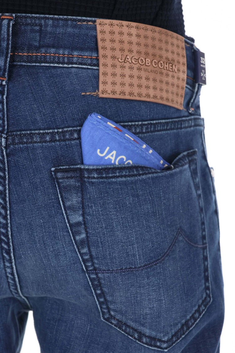 Jacob Cohen Bard Regular Slim Fit Stretch Jeans