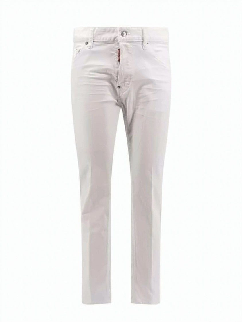 Dsquared2 Slim-Fit Denim Pants With Classic Five-Pocket Styling