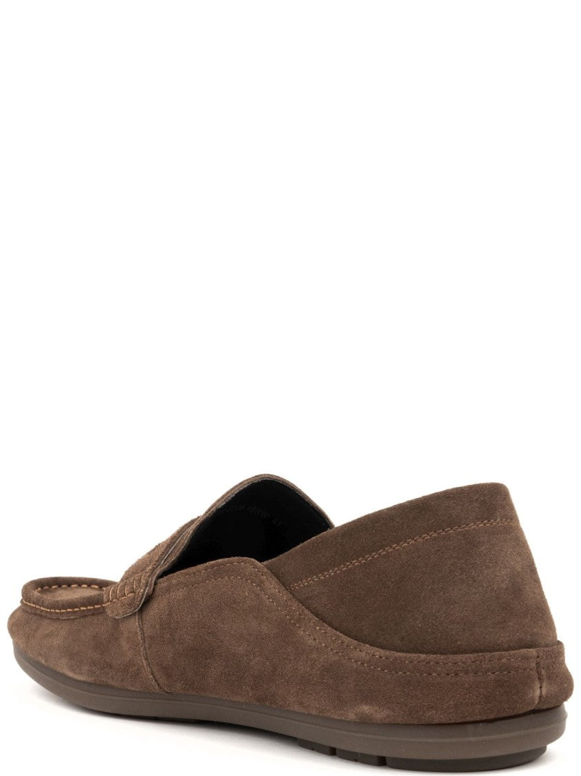Sergio Moretti Casual Brown Closed Flats Loafers