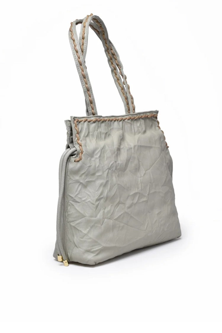 Ermanno Firenze Tanisha Tote Bag Medium - Aqua
