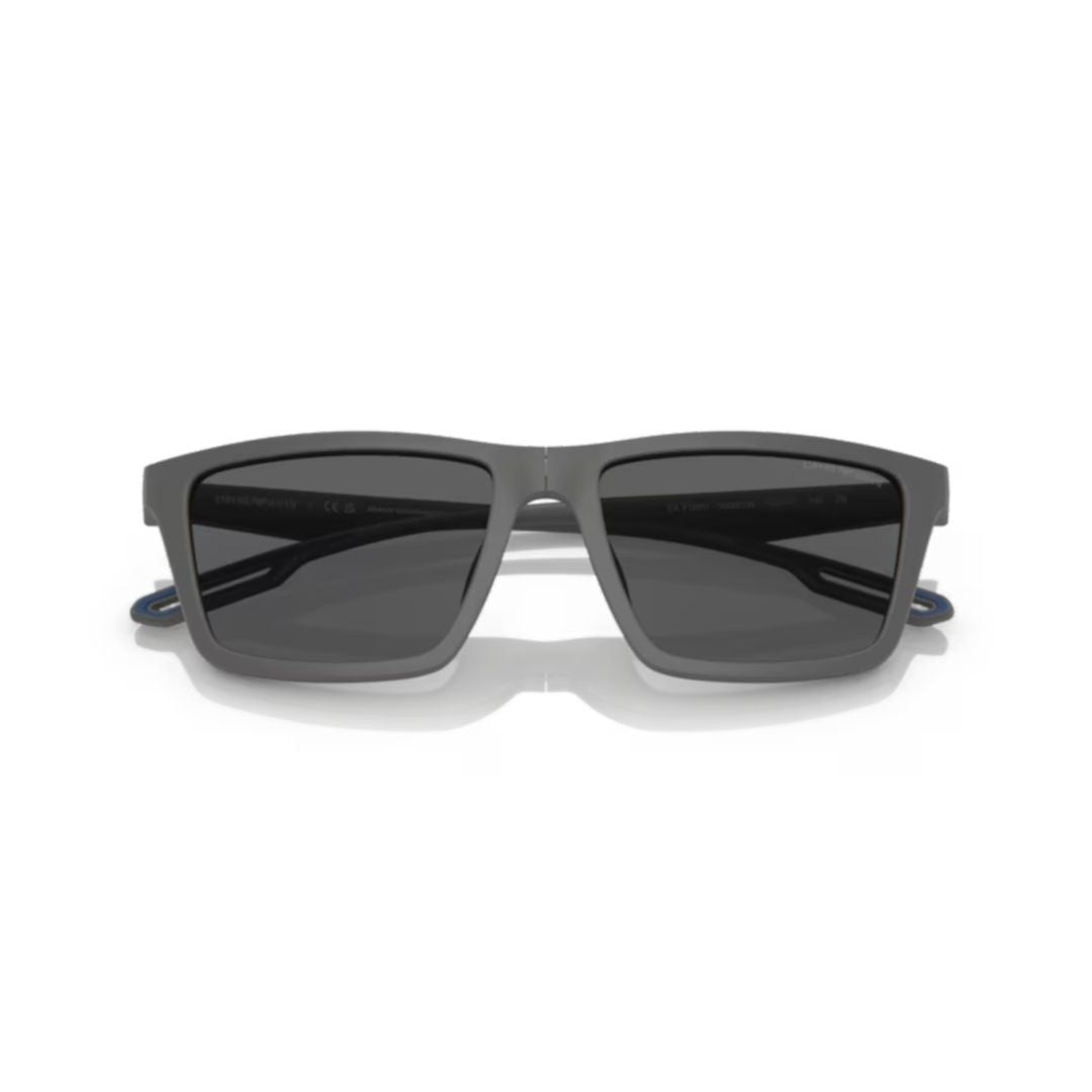 Emporio Armani 4189U Sole Rectangular Sunglasses With Interchangeable Lenses