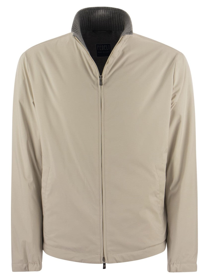 Fedeli Mid-Weight Cashmere-Lined Jacket