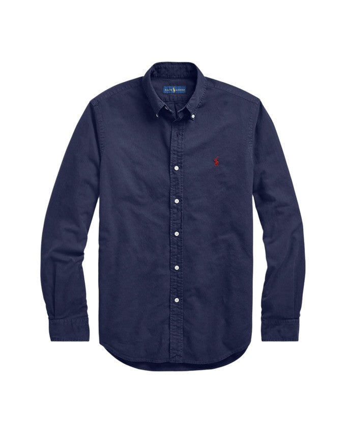 Polo Ralph Lauren Relaxed-Fit Blue Oxford Shirt