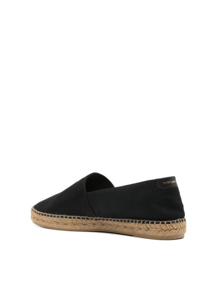 Saint Laurent Embroidered Logo Espadrilles