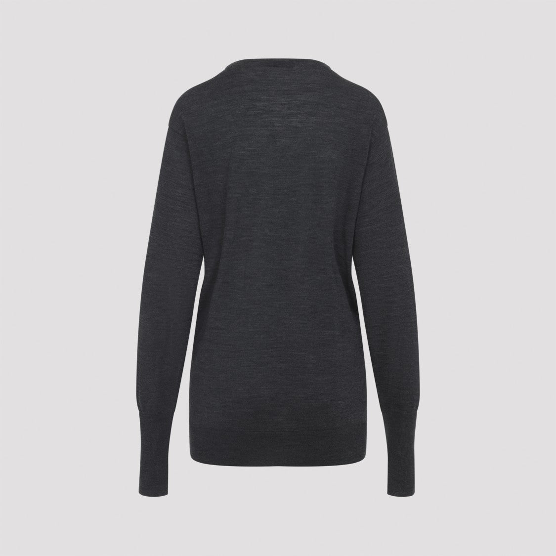 Alberta Ferretti Black Long-Sleeved Cardigan With Sculptural Rosettes