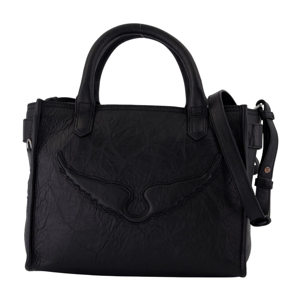 Zadig & Voltaire Angel Xs Shopper Bag - Leather - Black