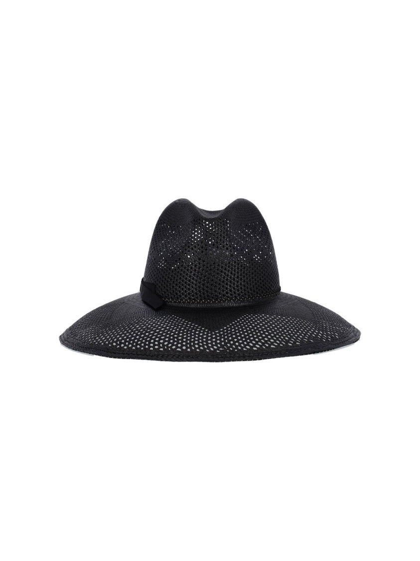 Borsalino "Sophie" Panama Hat Black