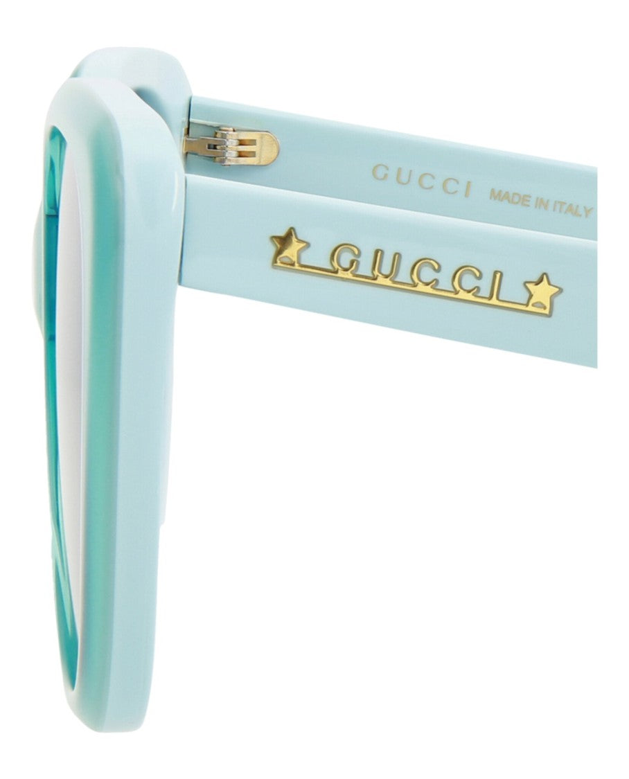 Gucci Cat Eye-Frame Acetate Sunglasses