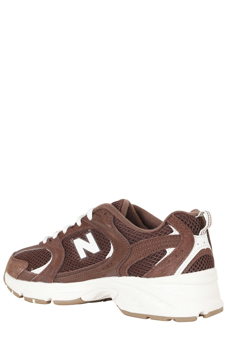 New Balance 530 Pumpernickel Sea Salt Mesh Running Sneakers