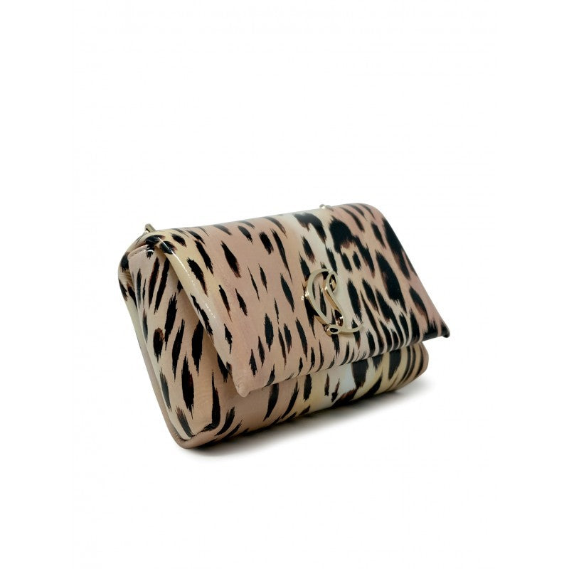 Christian Louboutin Leopard Gigi Naplak Leather Loubi54 Pouch Bag