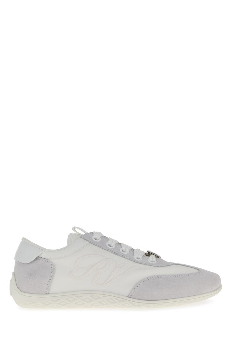 Roger Vivier Viv Low Rv Lace-Up Sneakers