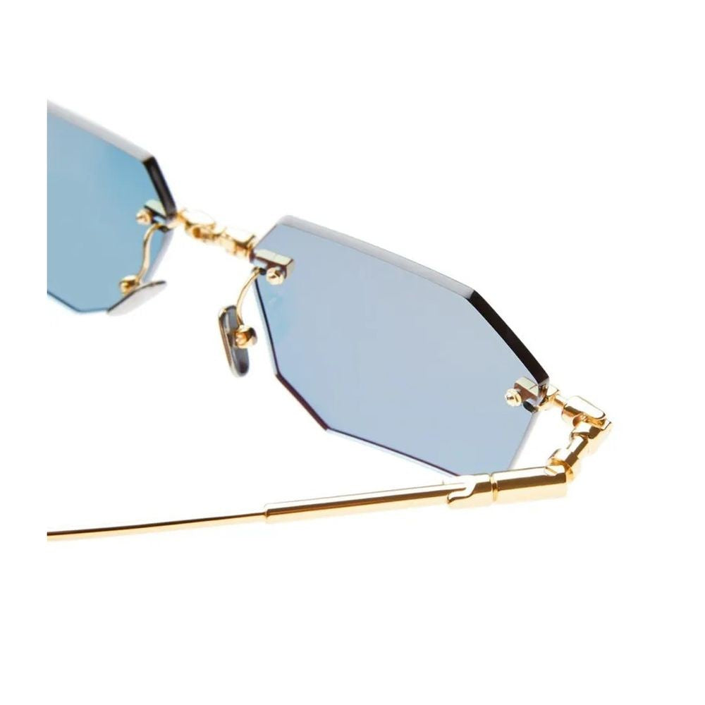Kuboraum Mask H63 Geometric Rimless Sunglasses